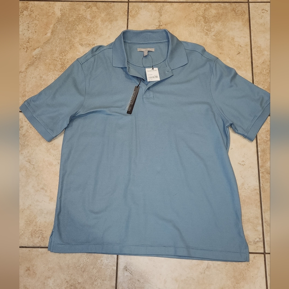 Nordstrom Sky Blue Men's Polo Shirt